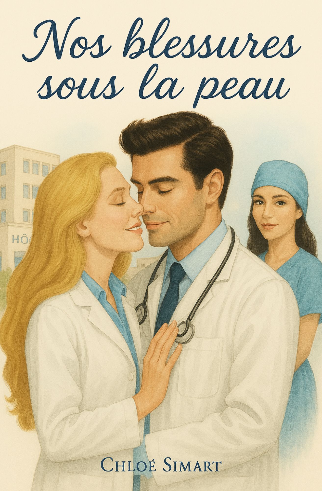 Couverture du roman « Nos blessures sous la peau » de Chloé Simart